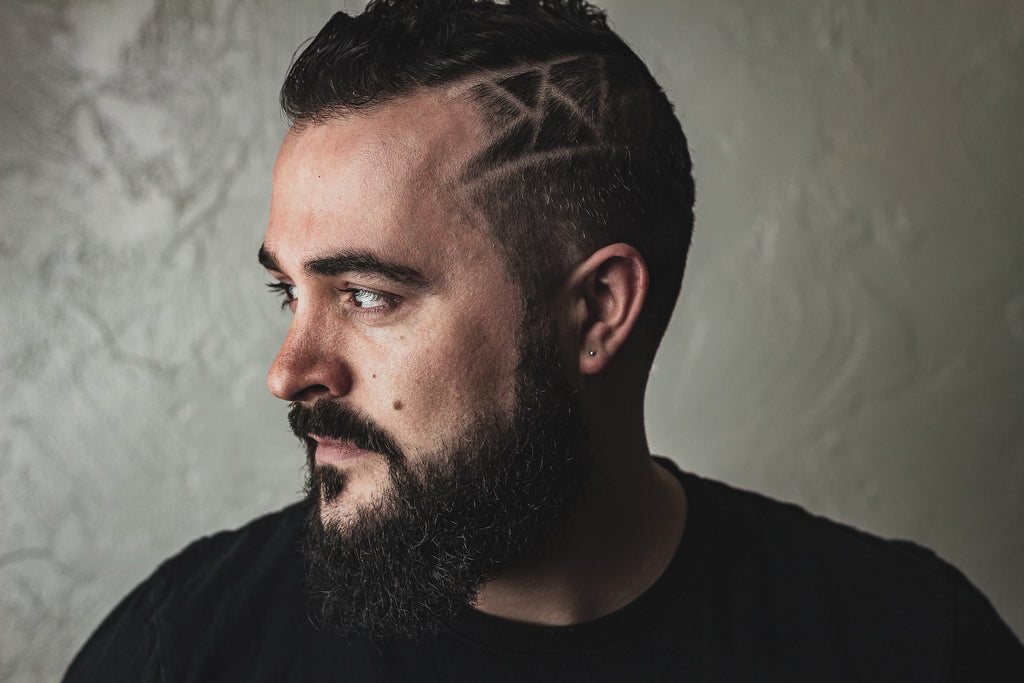 man with haircut
