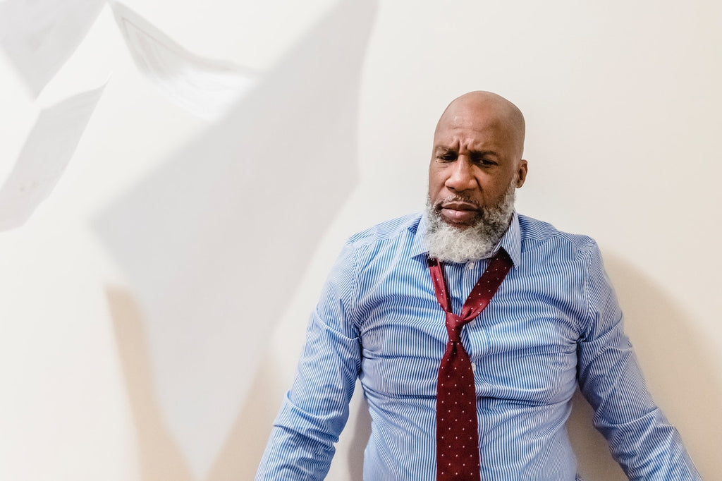 bald man with beard