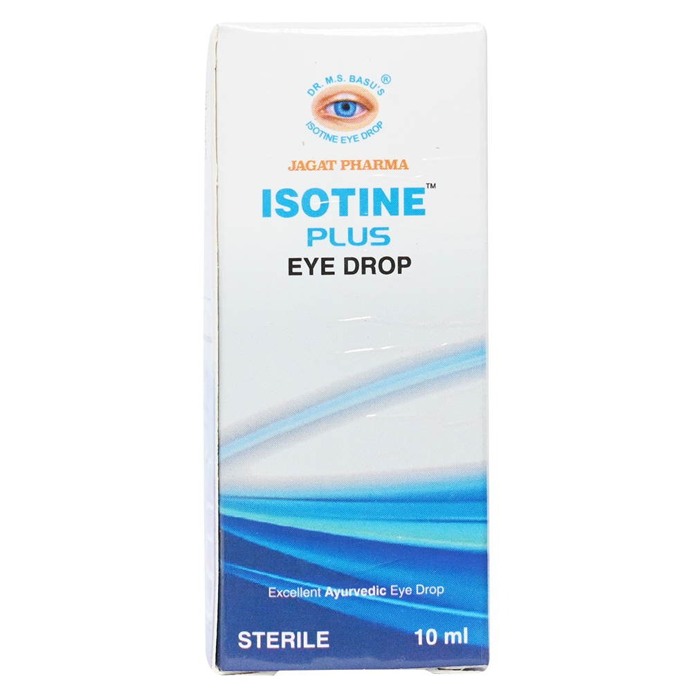 Isotine Plus Cataract Herbal Eye Drops Glaucoma Non-Carnosine NAC