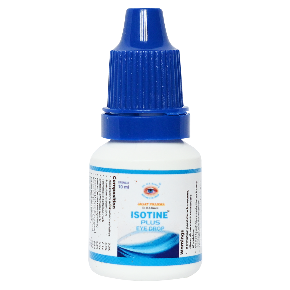 Isotine Plus eye drops for Pets Ayurveda Herbals Care Glaucoma Cataract